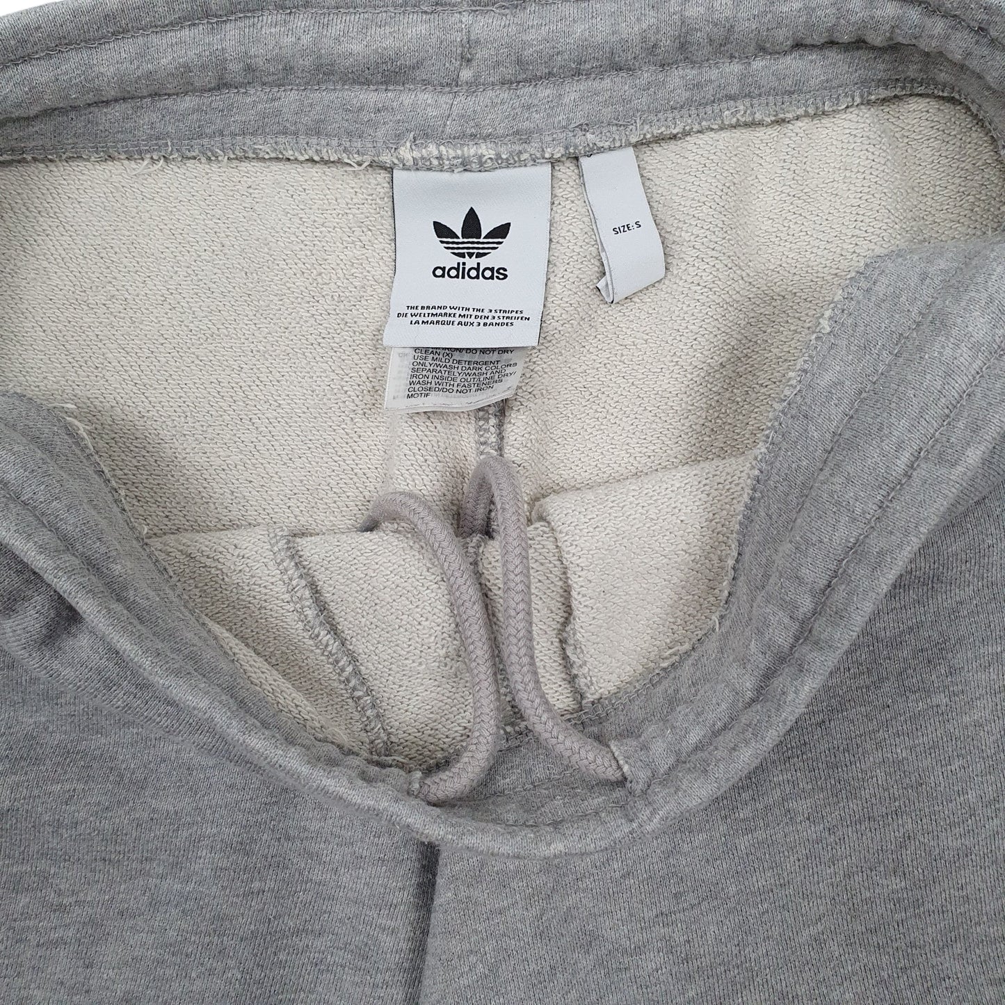 Mens Grey Adidas  Sweat Shorts