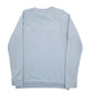 Mens Blue Adidas Spellout Crewneck Jumper