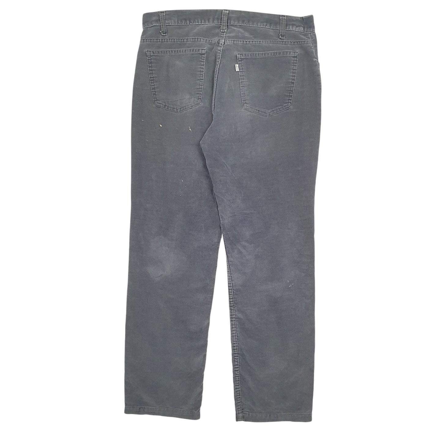 Mens Grey Levis  Corduroy Trousers