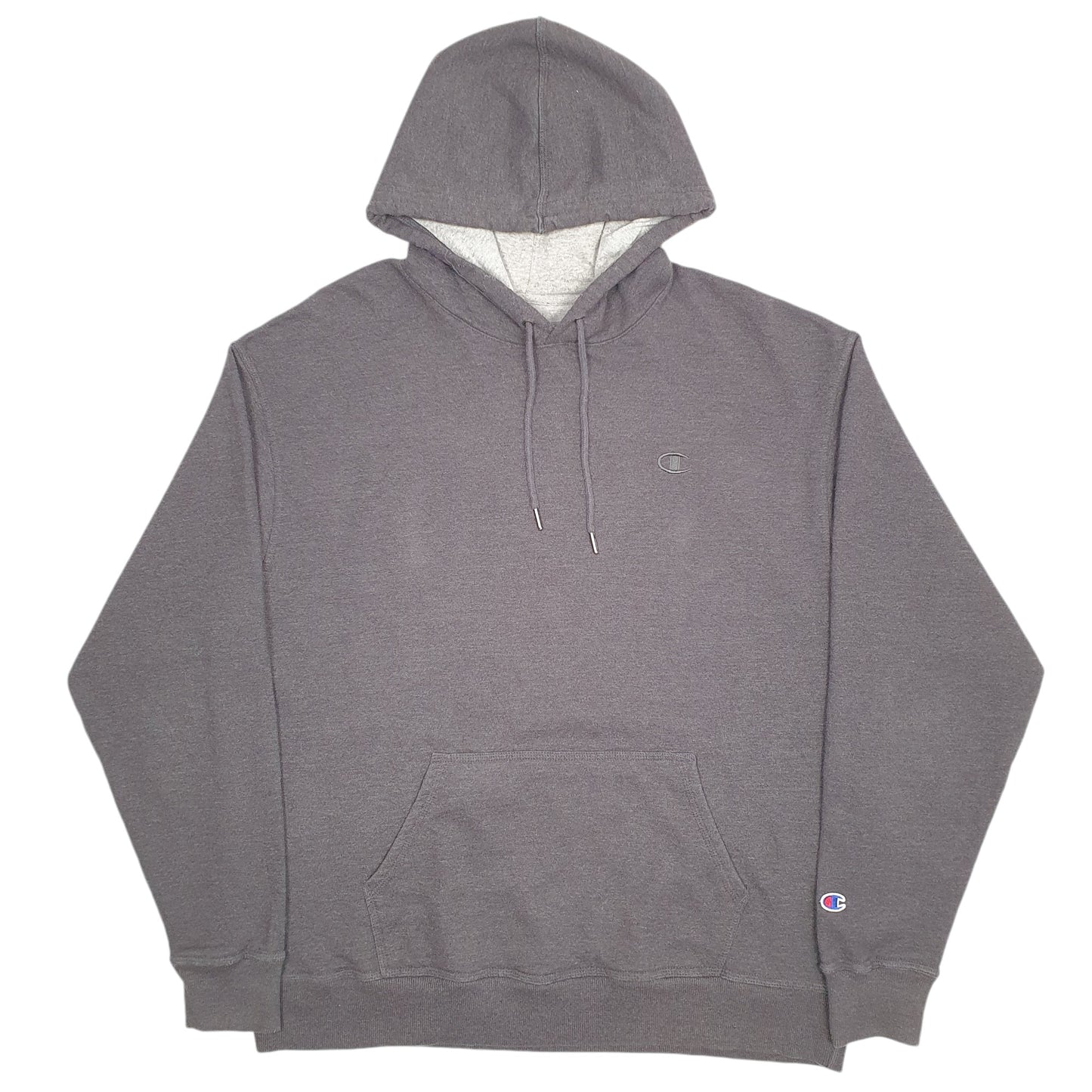 Mens Grey Champion  Hoodie Jumper