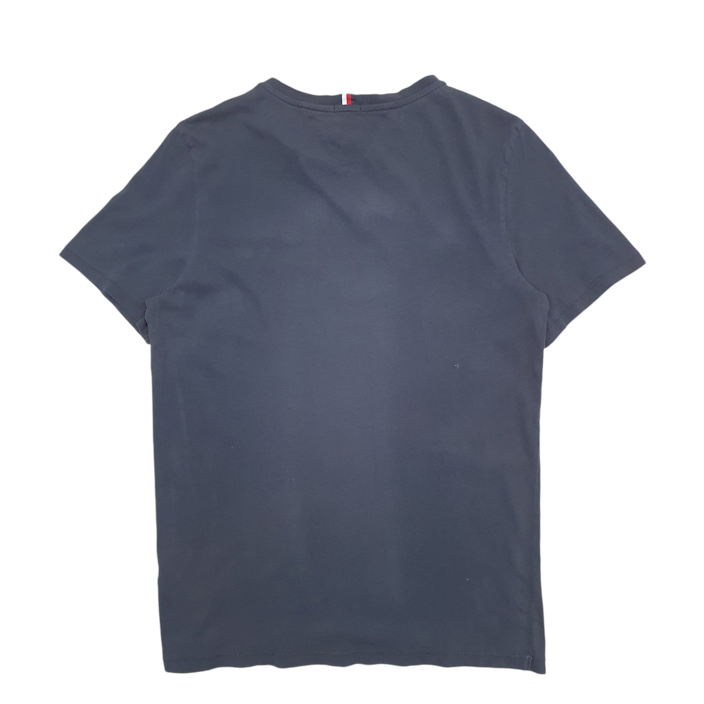 Womens Black Tommy Hilfiger Spellout Short Sleeve T Shirt