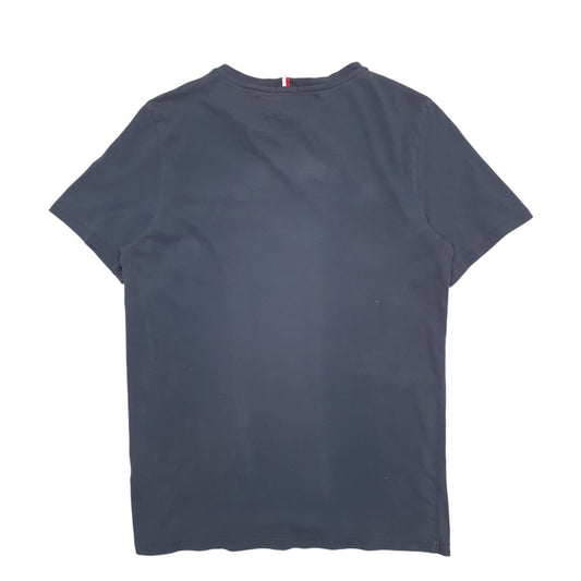 Womens Black Tommy Hilfiger Spellout Short Sleeve T Shirt