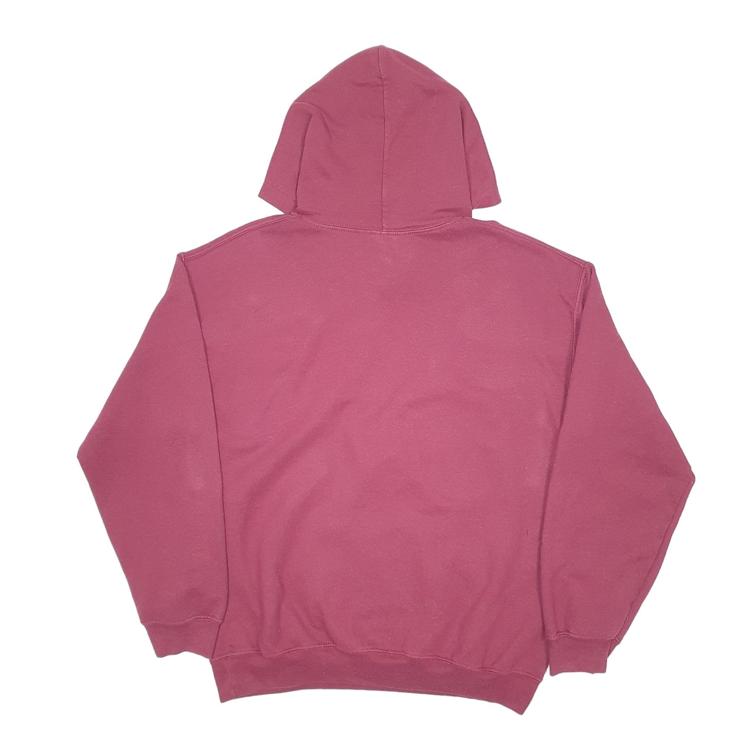 Mens Burgundy Unbranded Harvard Spellout Ivy League USA Hoodie Jumper