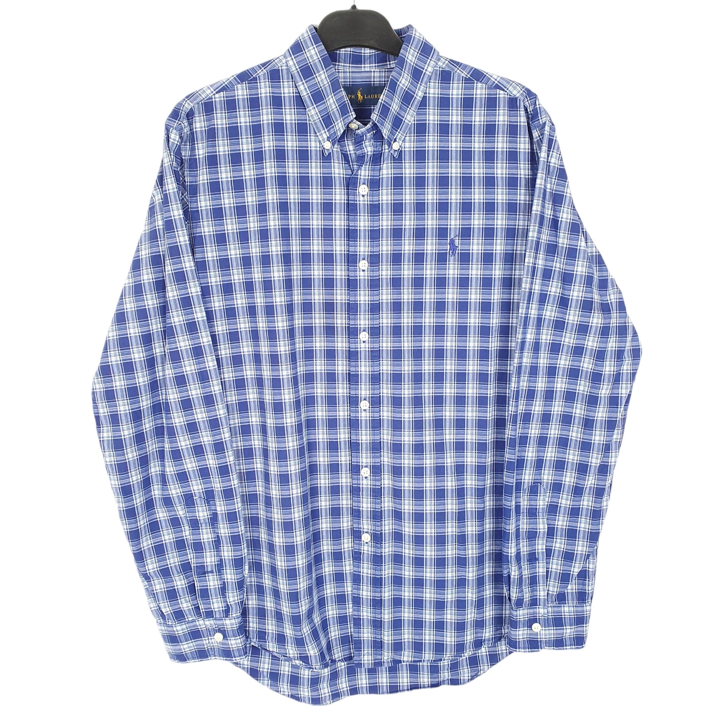 Mens Blue Ralph Lauren  Long Sleeve Shirt