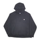 Mens Black Champion Reverse Weave Hoodie Jumper