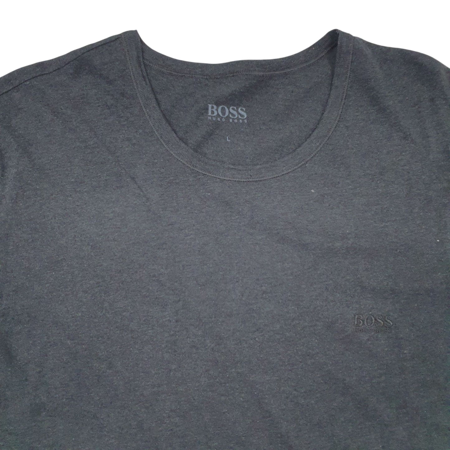 Mens Grey Hugo Boss  Short Sleeve T Shirt
