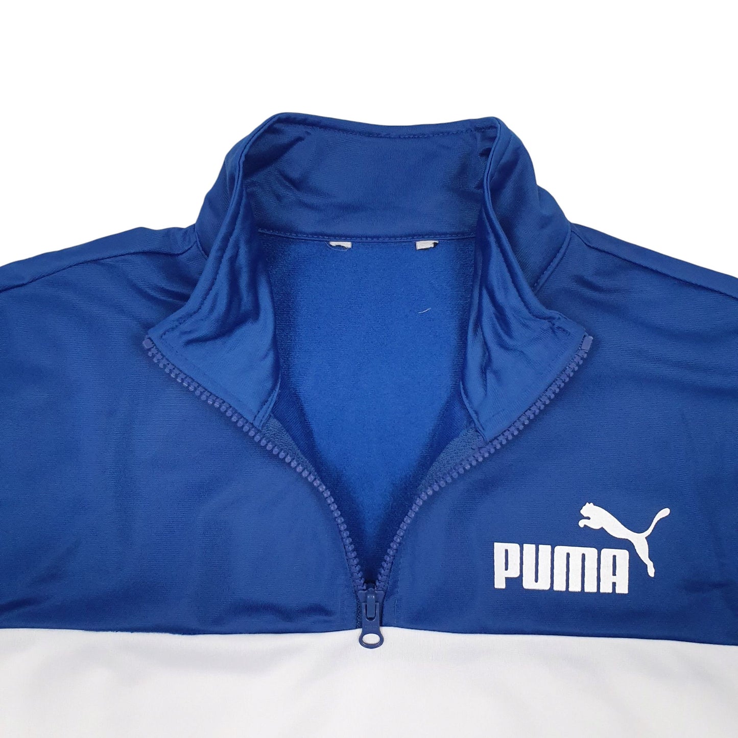 Mens Black Puma Active Wear Sport Quarter Zip Jumper