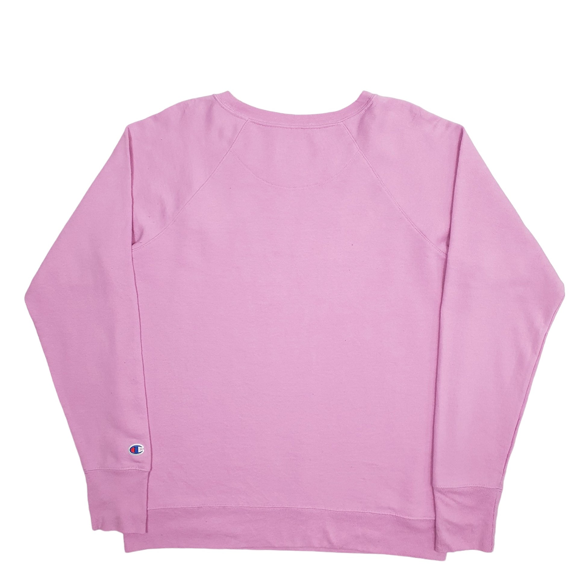 Womens Pink Champion  Crewneck Jumper