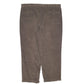 Mens Brown Brooks Brothers Double Pleated Cords Corduroy Trousers