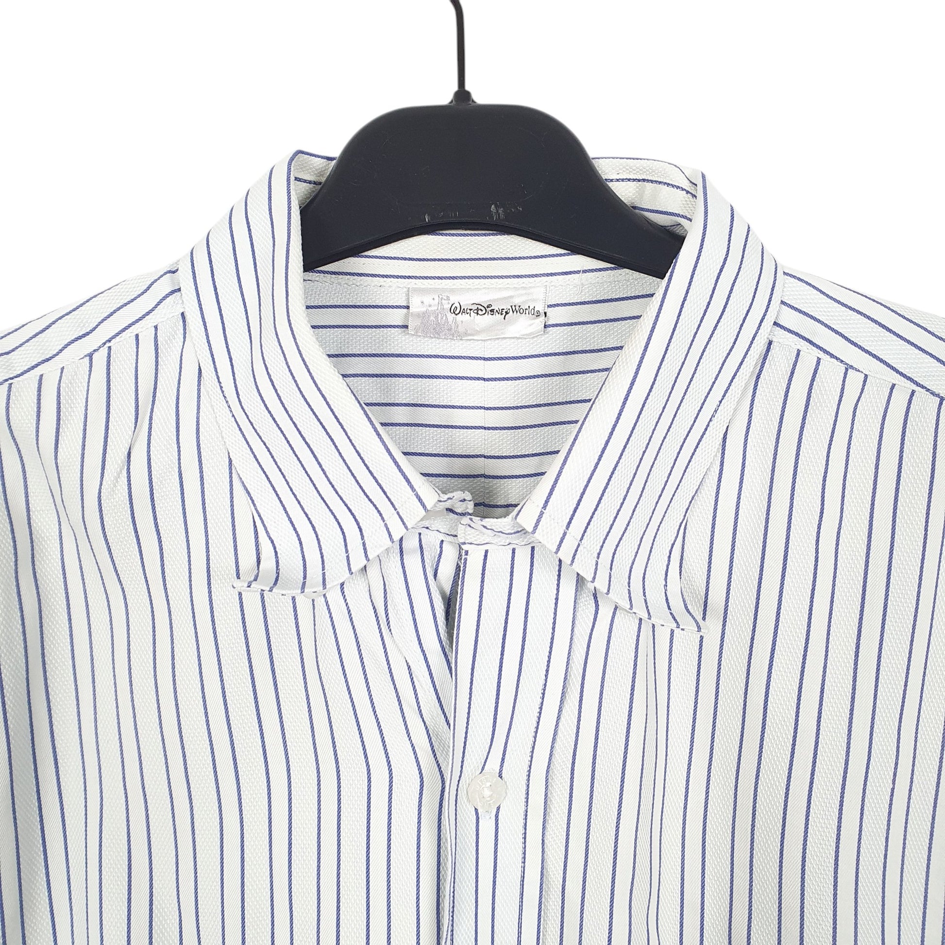 Mens Blue Disney Mickey Mouse Long Sleeve Shirt