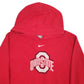 Womens Red Nike Ohio State Hoodie Jumper