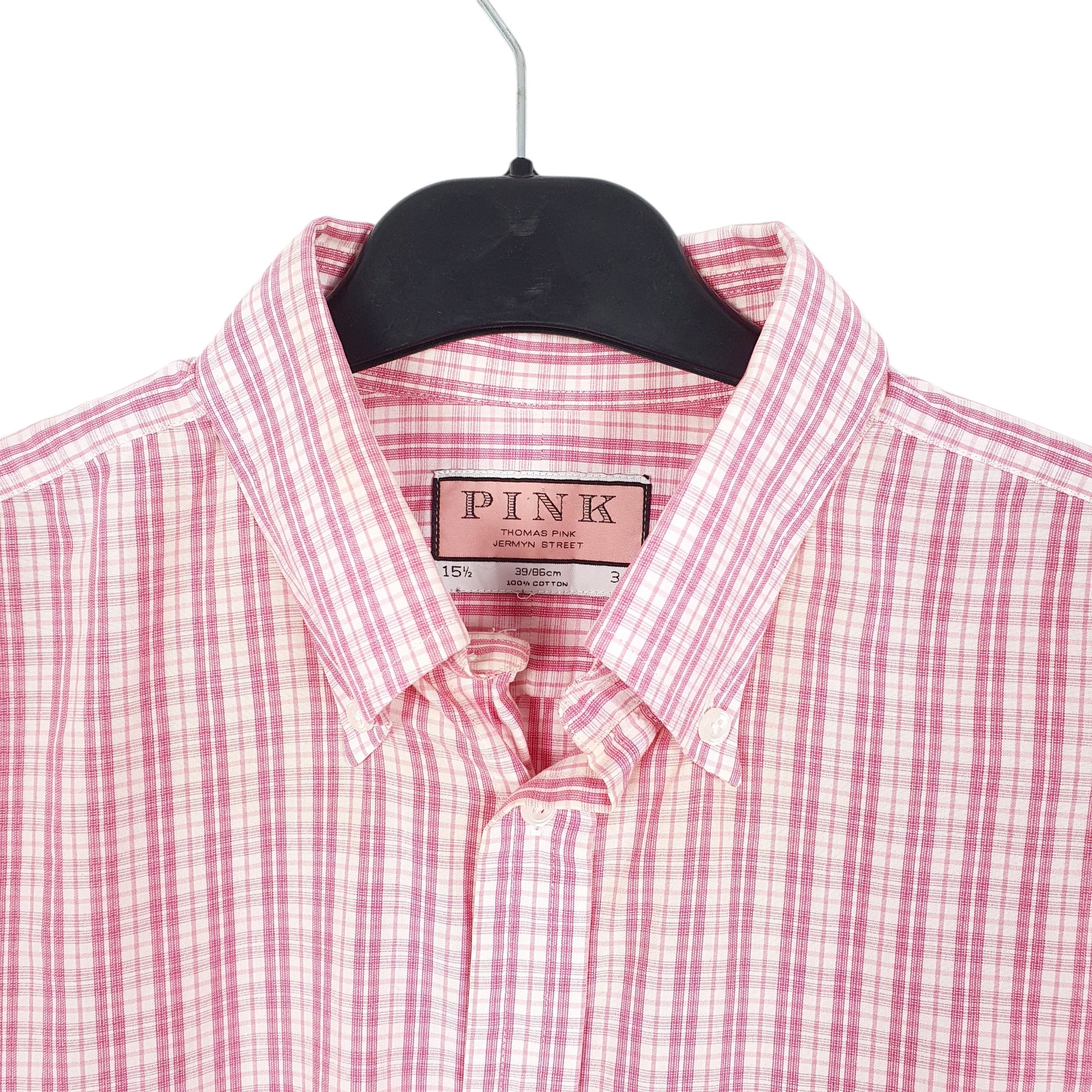 Mens Pink Pink Jermyn Street London Long Sleeve Shirt