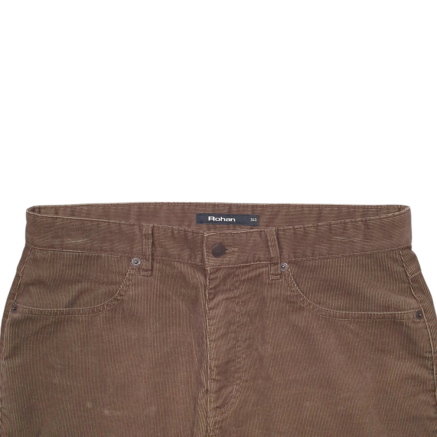 Mens Brown Rohan  Corduroy Trousers