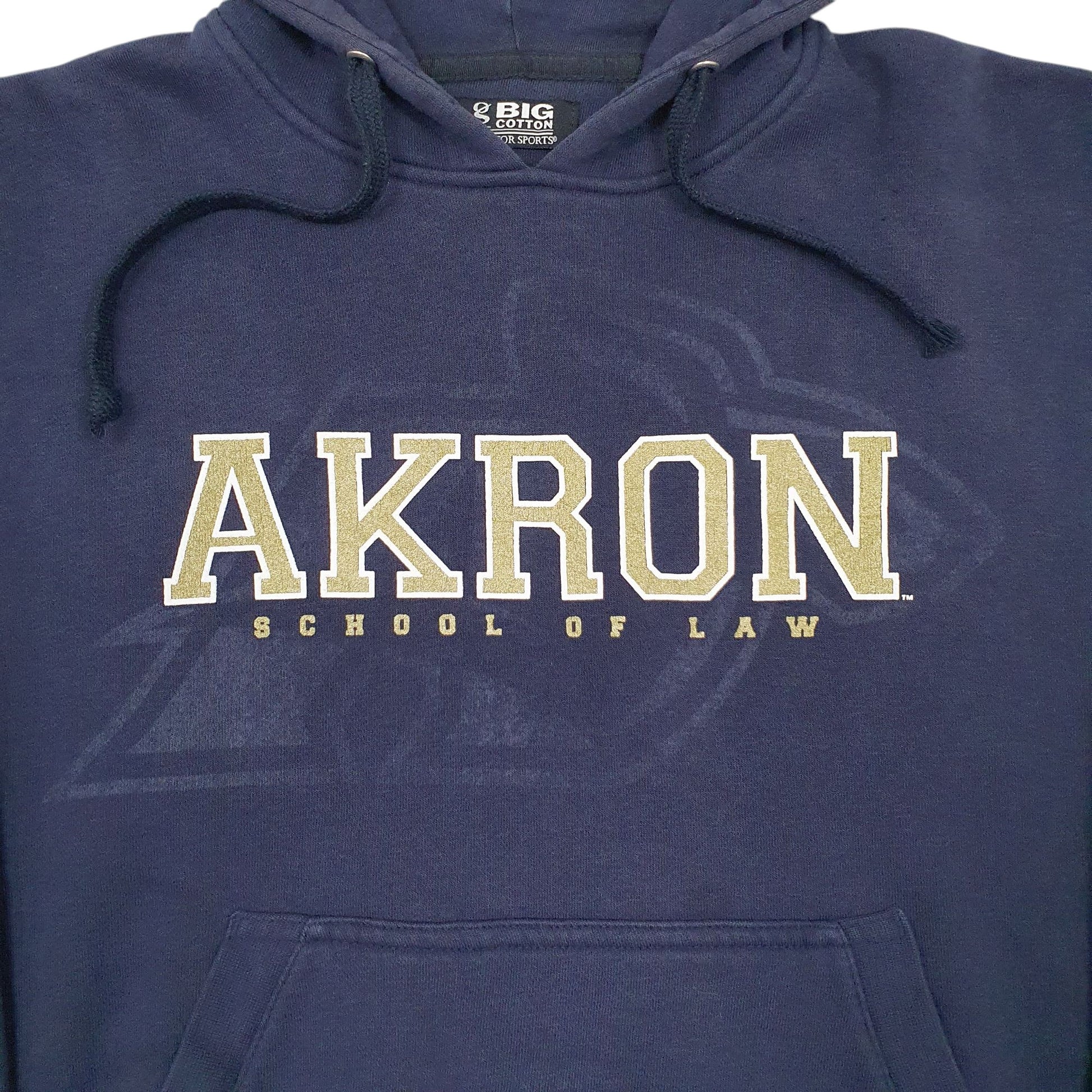 Womens Navy Unbranded Akron School of Law Hoodie Jumper