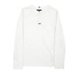 Womens White Tommy Hilfiger Henley Long Sleeve T Shirt