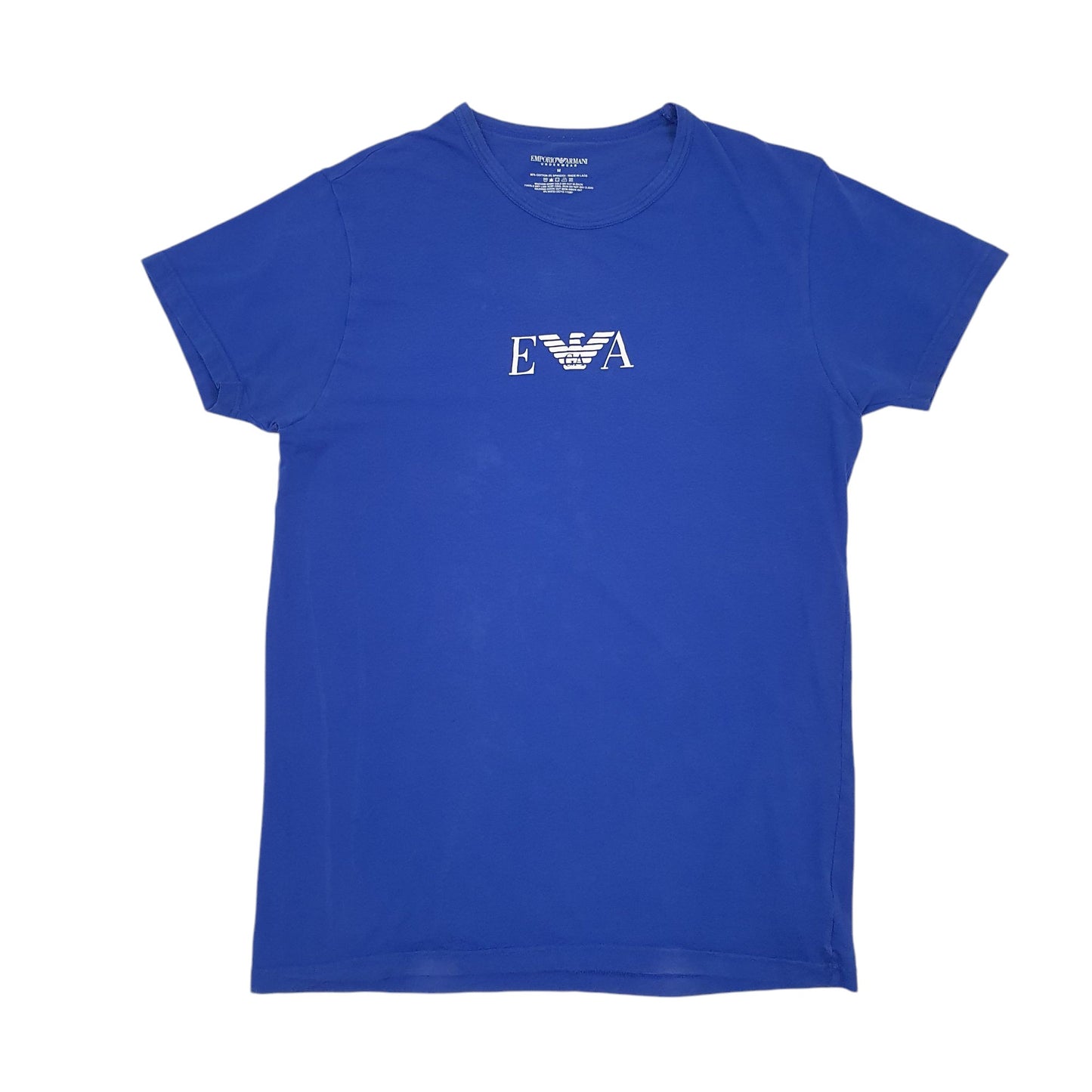 Mens Blue Emporio Armani Underwear Short Sleeve T Shirt