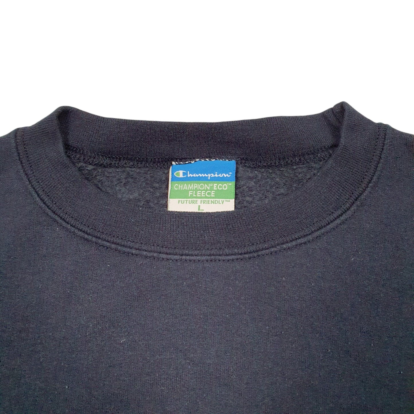 Mens Navy Champion Clemson College USA Spellout Crewneck Jumper