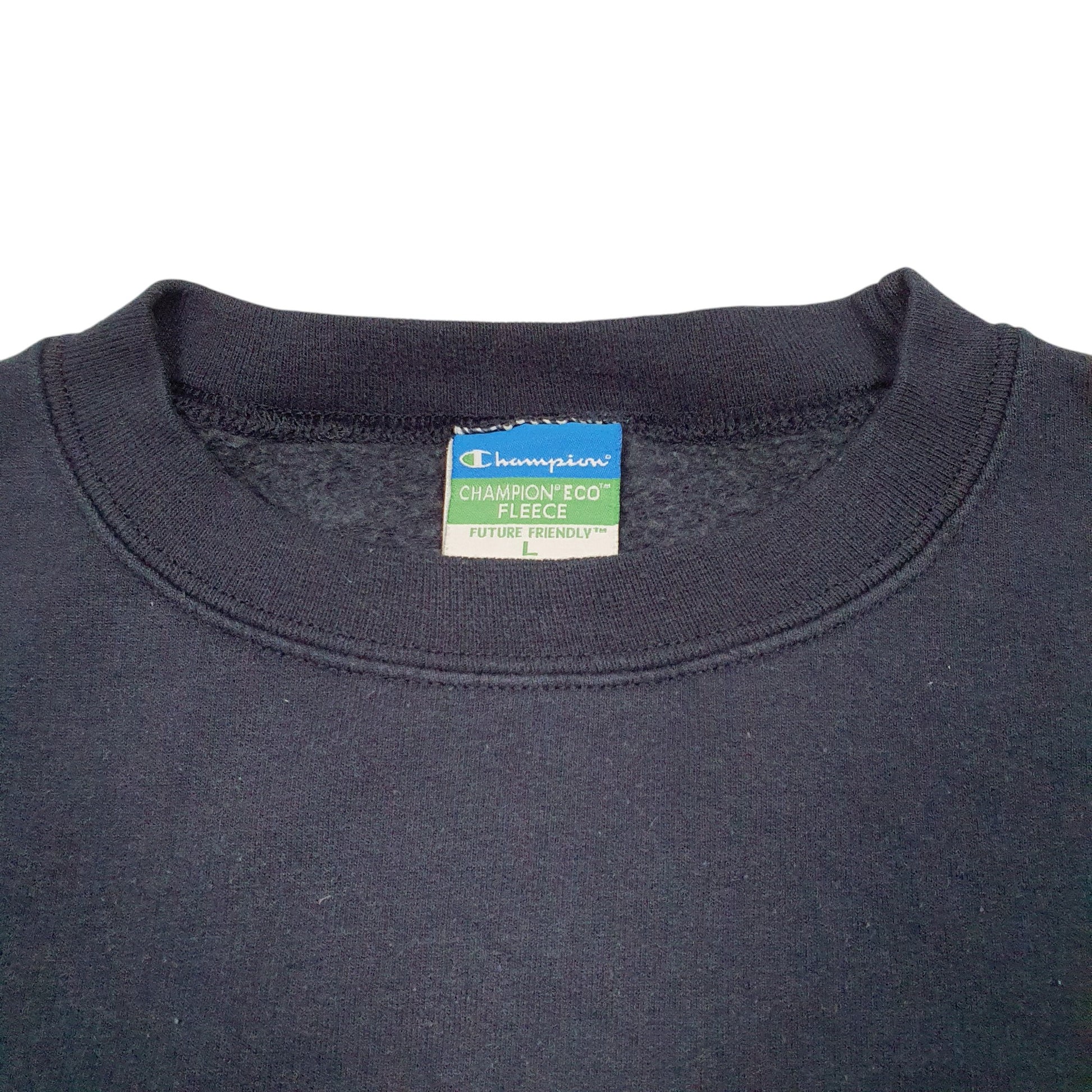 Mens Navy Champion Clemson College USA Spellout Crewneck Jumper