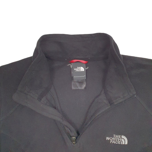 Womens Black The North Face Thermal Underlayer Quarter Zip Jumper