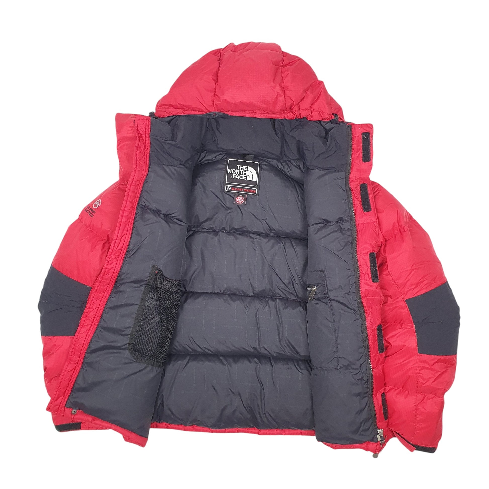 Mens Red The North Face Baltoro 700  Coat