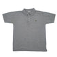 Mens Grey Lacoste  Short Sleeve Polo Shirt