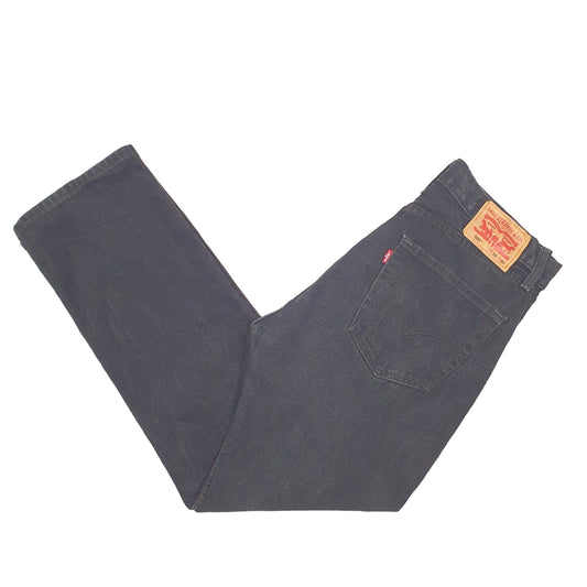 Mens Black Levis  505 JeansW33 L30