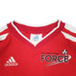 Mens Red Adidas  Short Sleeve T Shirt