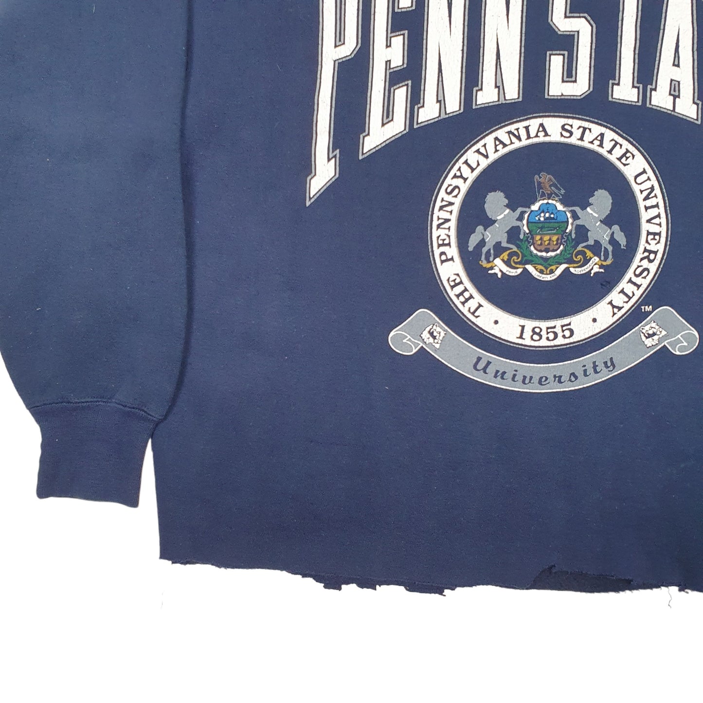 Mens Navy Danaggers Penn State Nittany Lions Pennsylvania University 1855 Crewneck Jumper