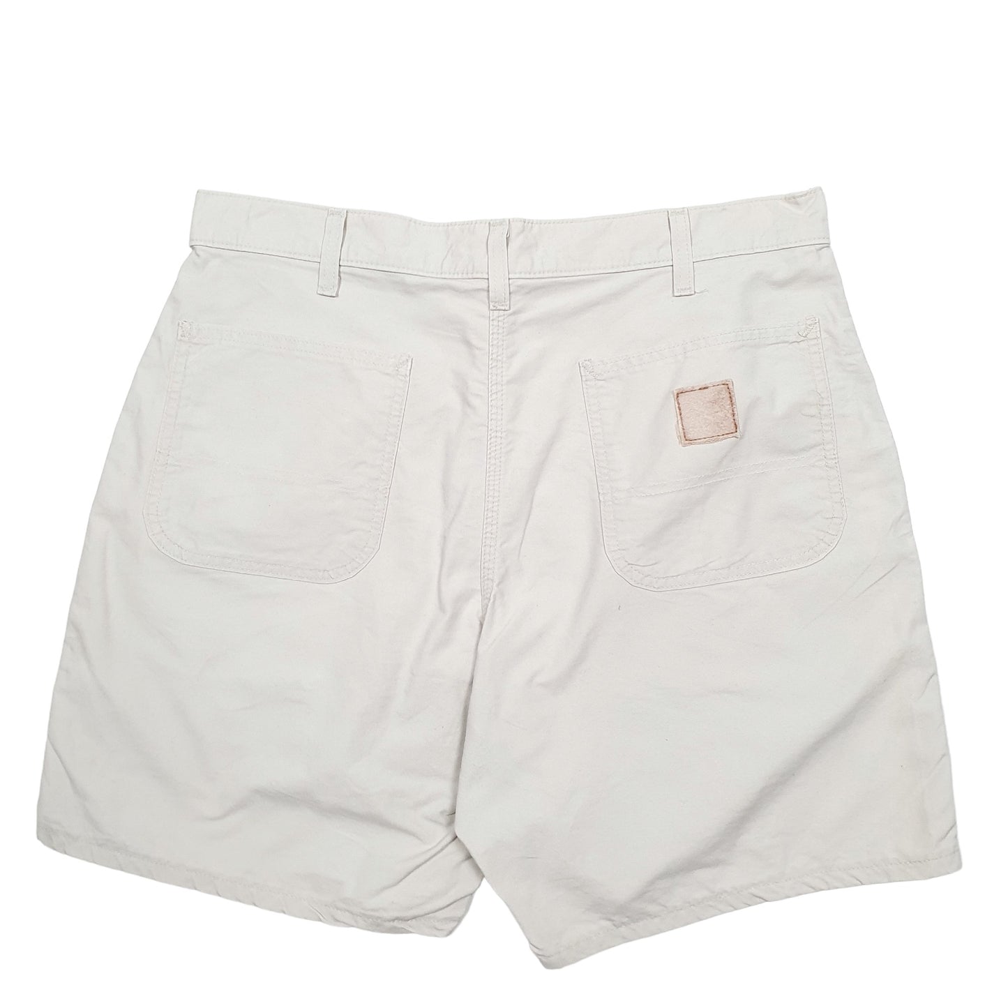 Mens Beige Carhartt Workwear Carpenter Shorts