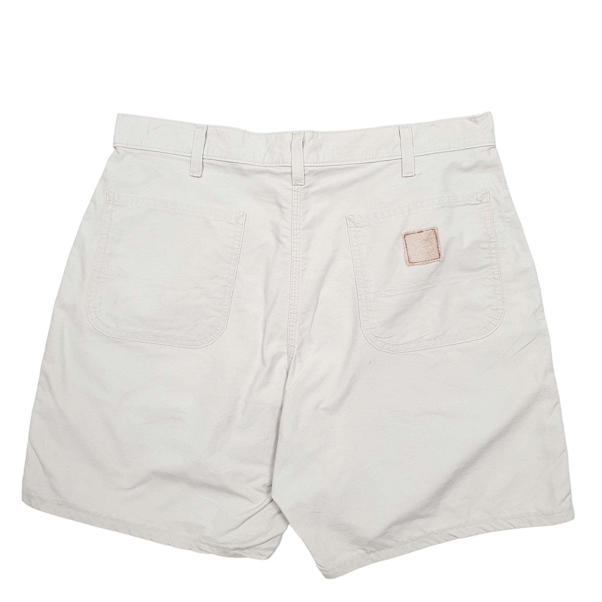 Mens Beige Carhartt Workwear Carpenter Shorts