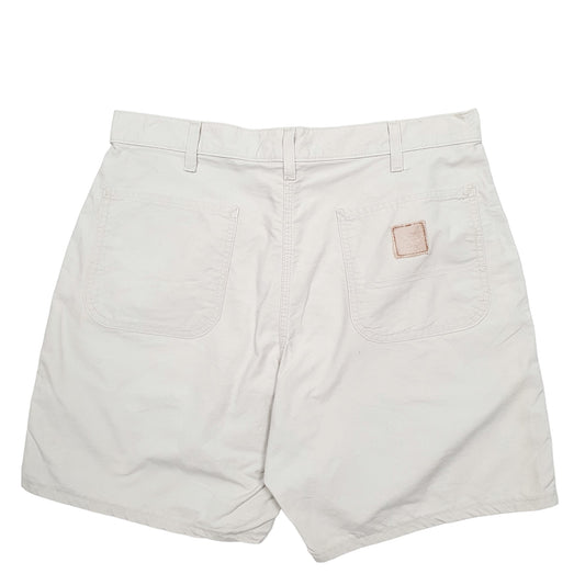Mens Beige Carhartt Workwear Carpenter Shorts