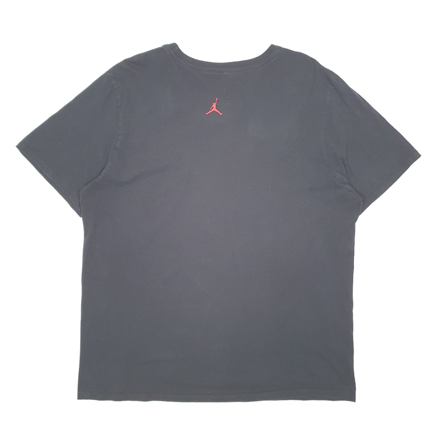 Mens Black Nike Flight Air Jordan Short Sleeve T Shirt