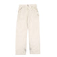 Mens Cream Edwin 101 Vintage Workwear Carpenter Trousers