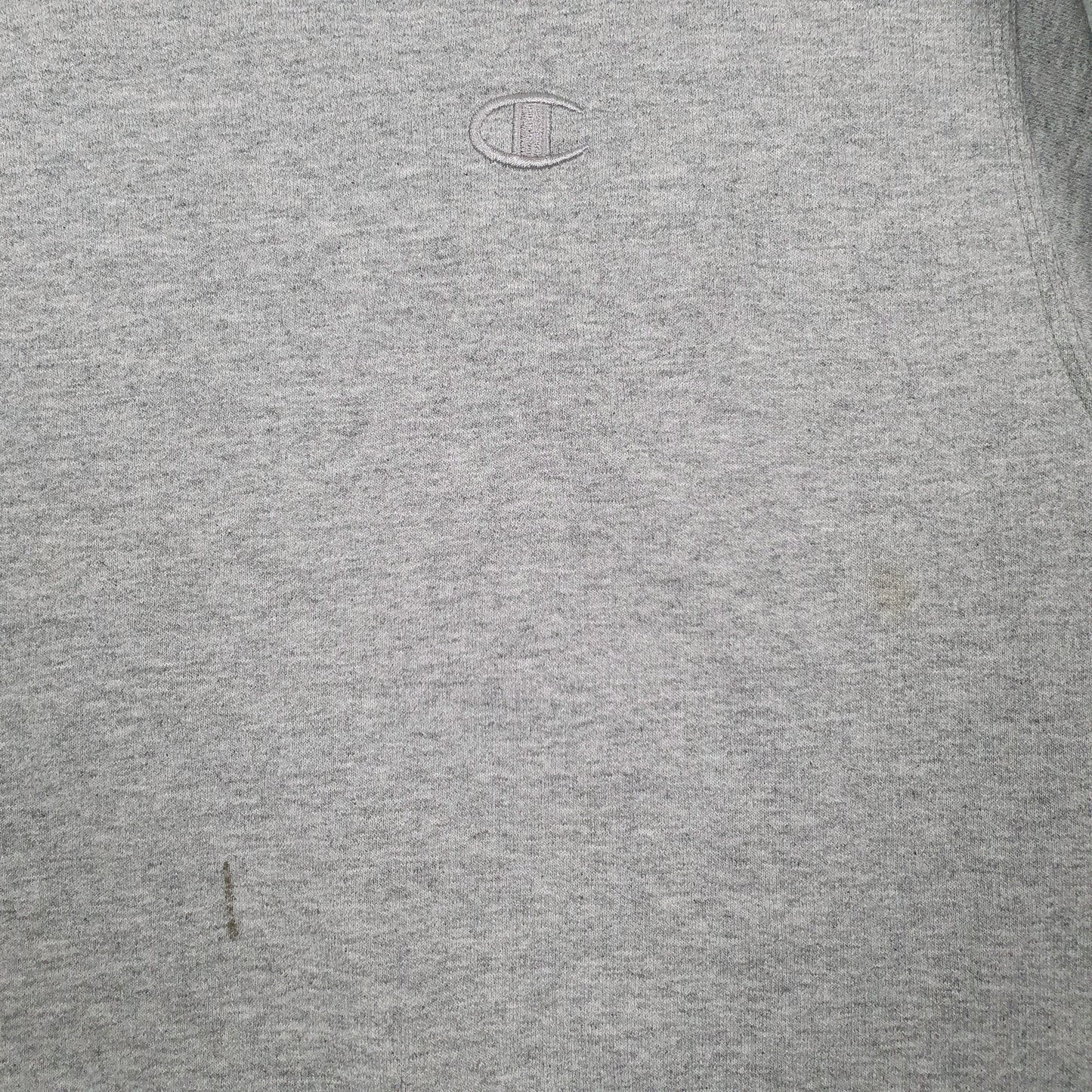 Mens Grey Champion  Crewneck Jumper