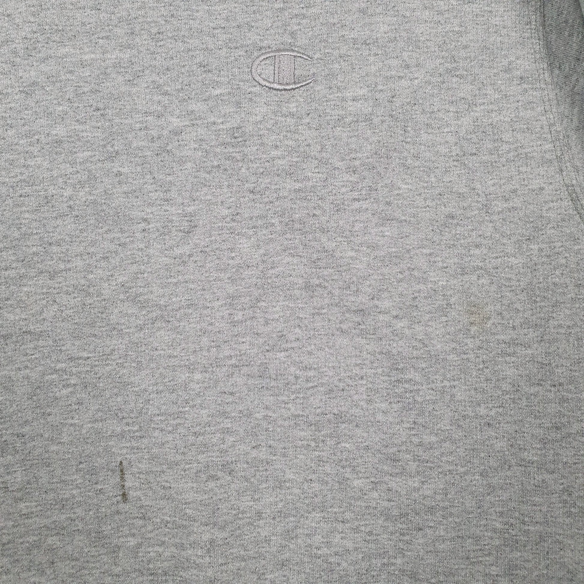 Mens Grey Champion  Crewneck Jumper