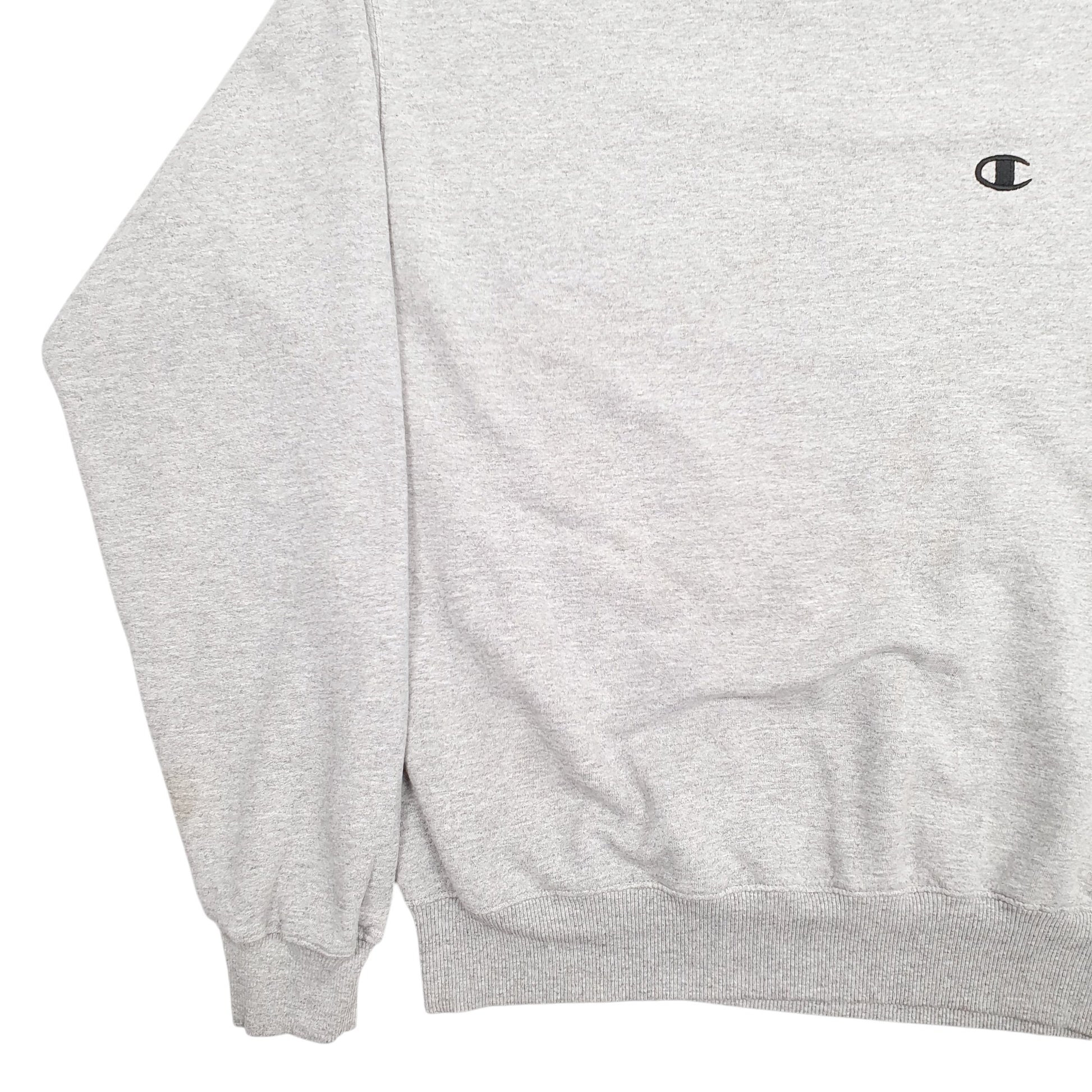 Mens Grey Champion  Crewneck Jumper