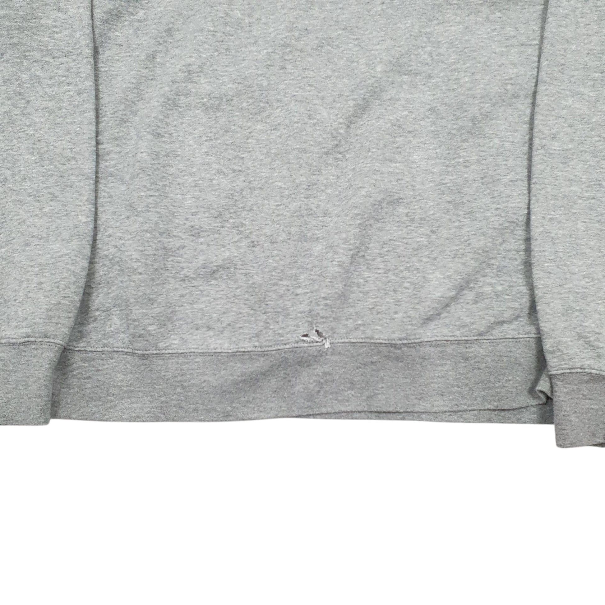 Mens Grey Nike  Hoodie Jumper