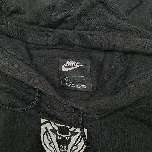 Womens Black Nike University Of Calgary Lightweight Hoodie Jumper