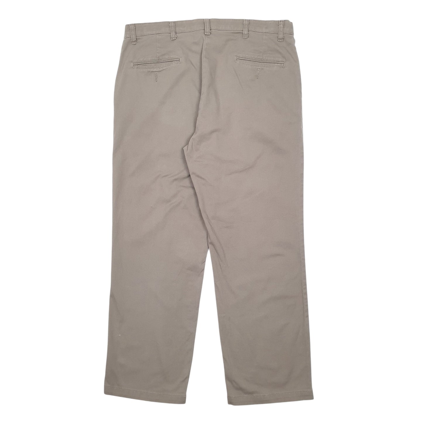 Mens Beige Lee  Chino Trousers