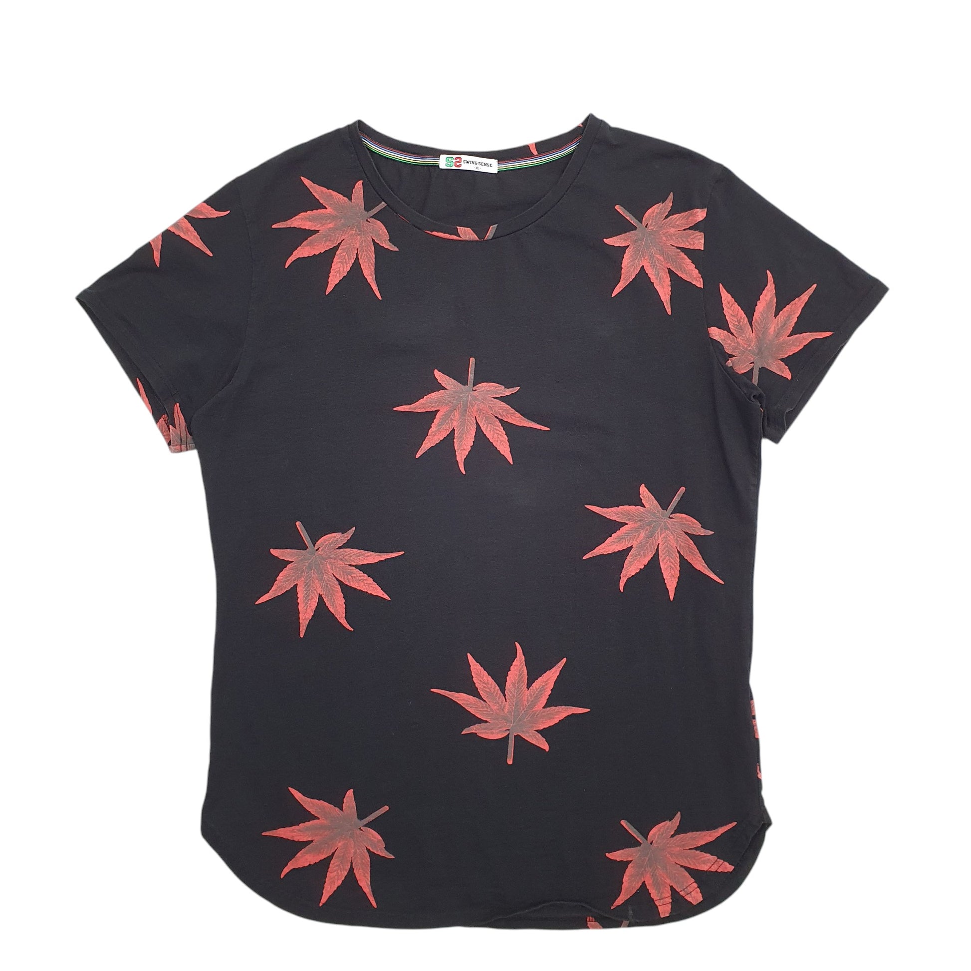 Womens Black Swing Sense 420 Short Sleeve T Shirt