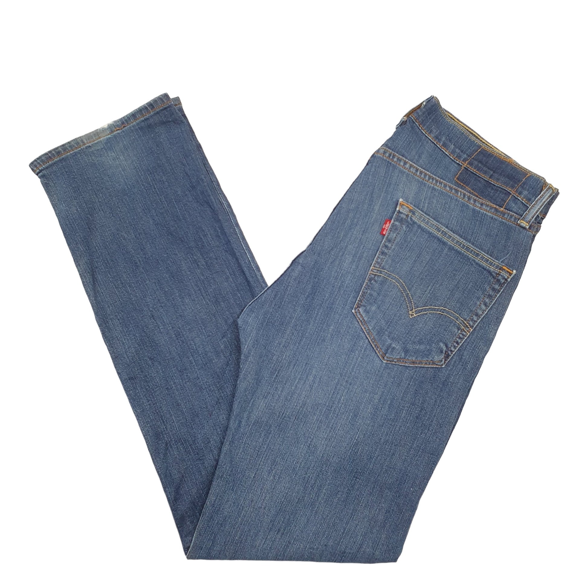 Mens Blue Levis  505 JeansW34 L34