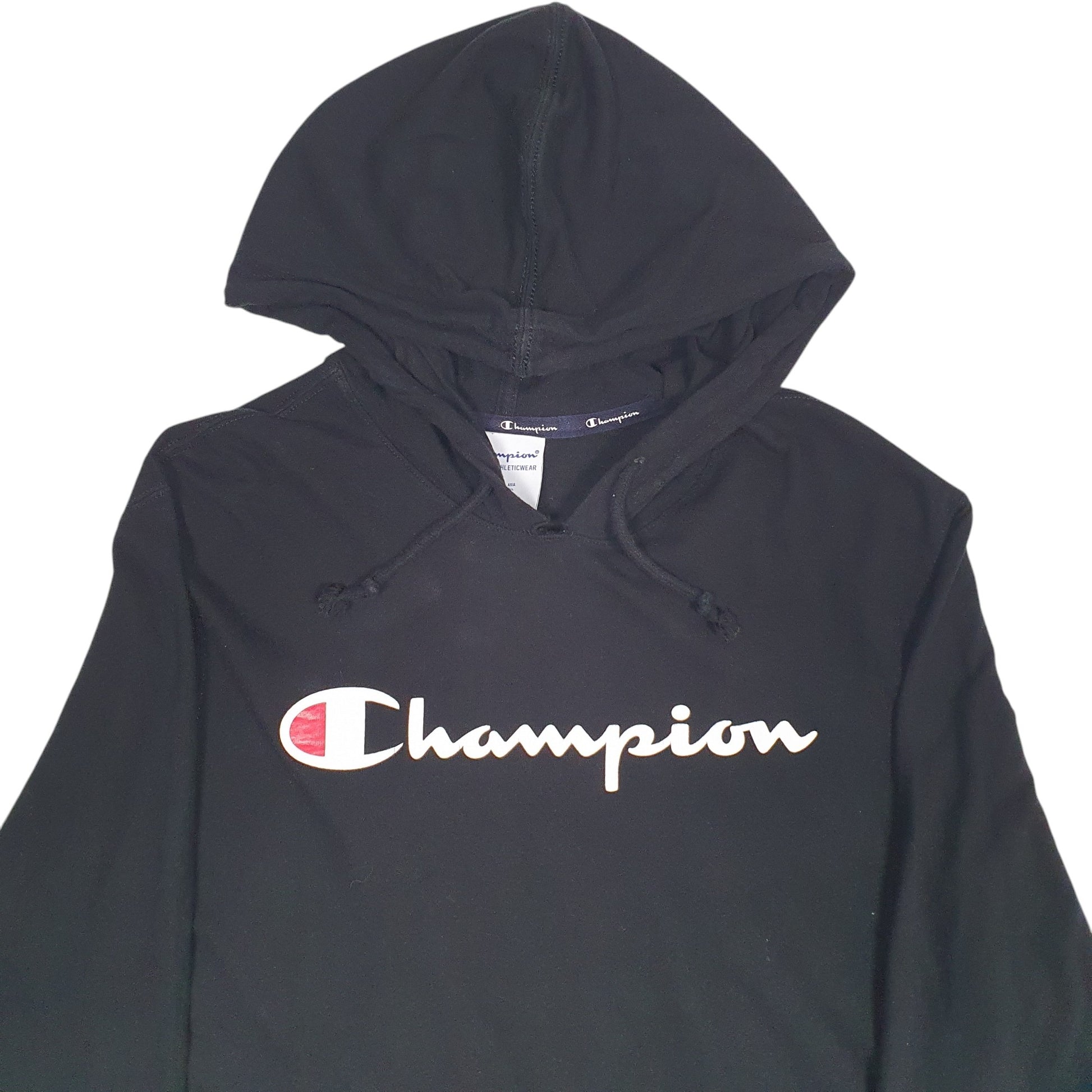 Mens Black Champion  Hoodie Jumper