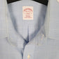 Mens Blue Brooks Brothers 346 Long Sleeve Shirt