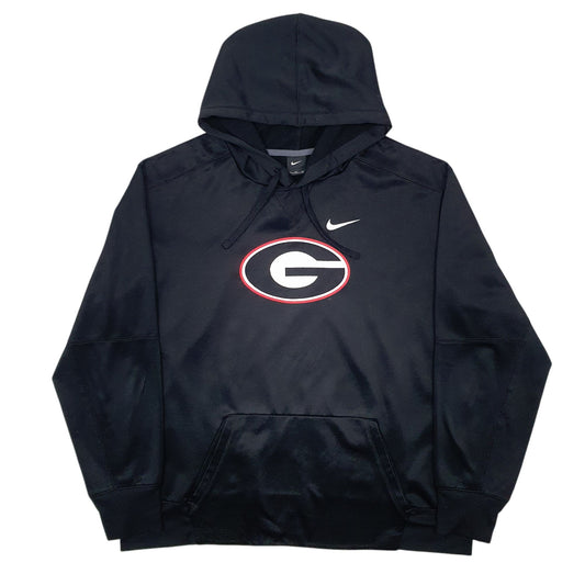 Mens Black Nike NFL Georgia Bulldogs Hoodie Jumper