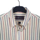 Mens Beige Barrington  Long Sleeve Shirt