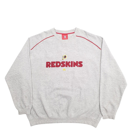 Mens Grey NFL Redskins NFL Football Crewneck Jumper