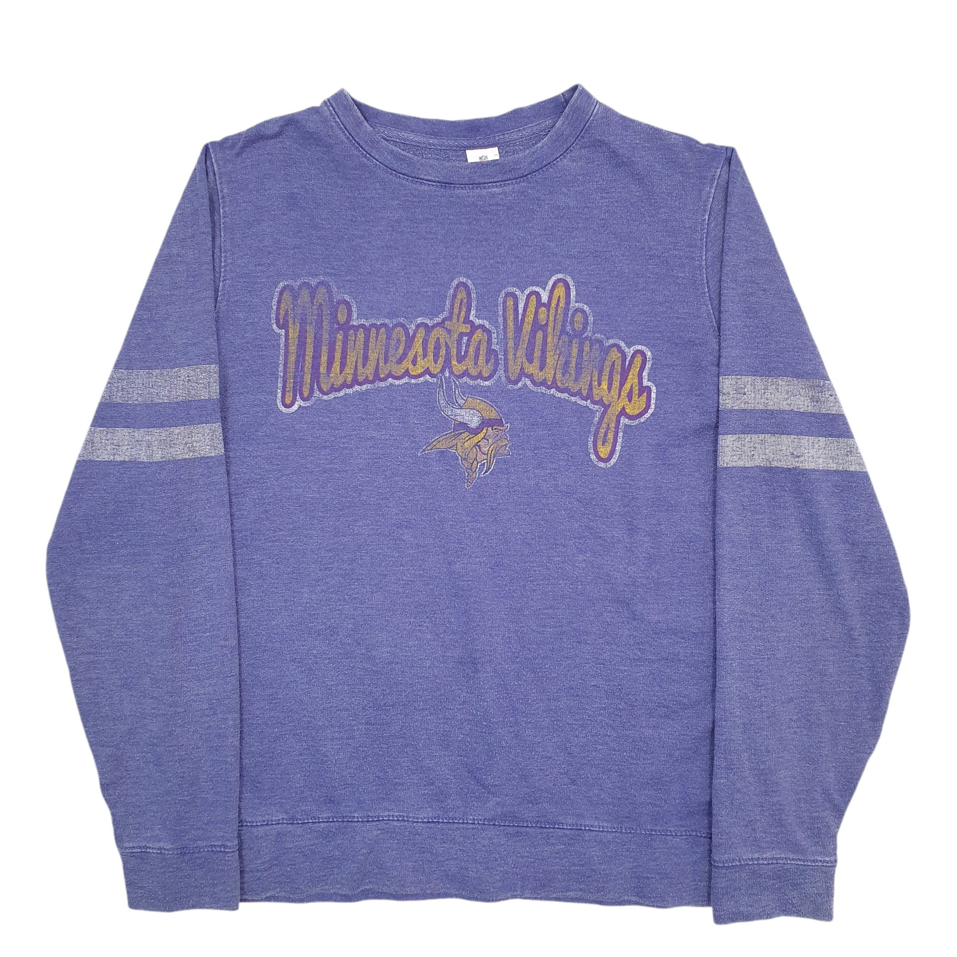 Mens Purple NFL Minnesota Vikings NFL Football Crewneck Jumper