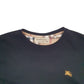 Mens Black Burberry London Short Sleeve T Shirt