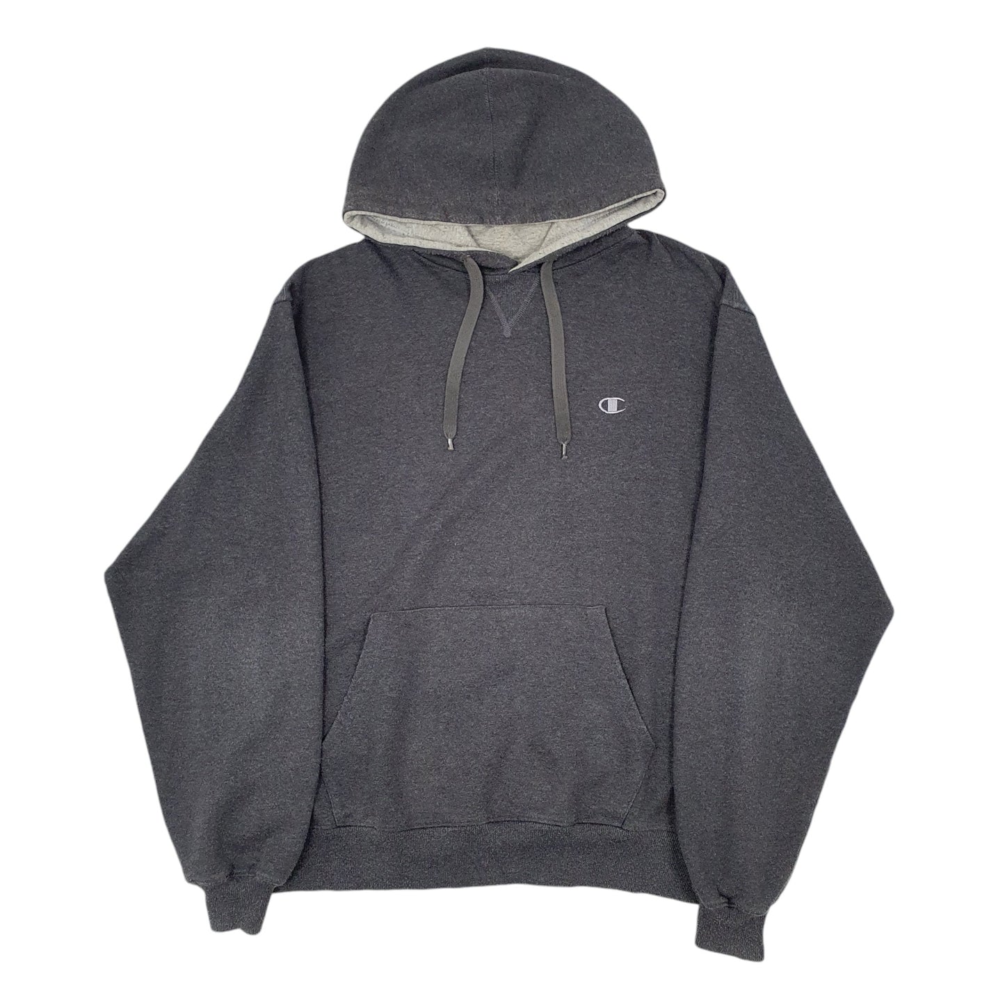 Mens Grey Champion  Hoodie Jumper
