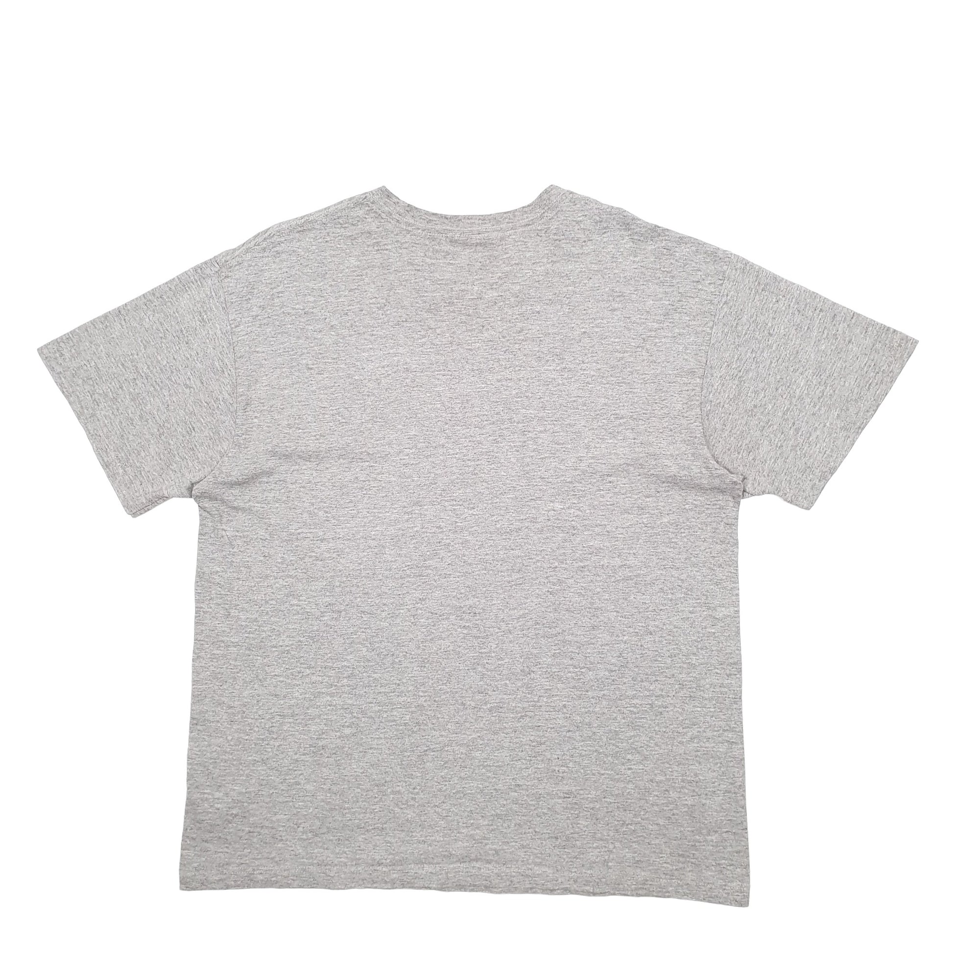 Mens Grey Nike Basketball Short Sleeve T Shirt